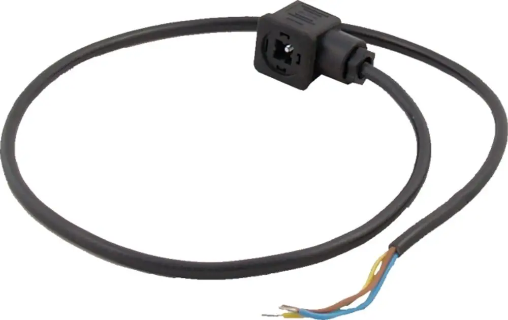 Kabel mit Stecker und freiliegenden Drähten, geeignet für einen Trennbrennermagneten, verwendet in Systemen von Wolf.